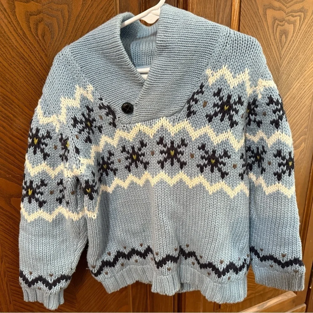 Janie and Jack Shawl Collar Sweater